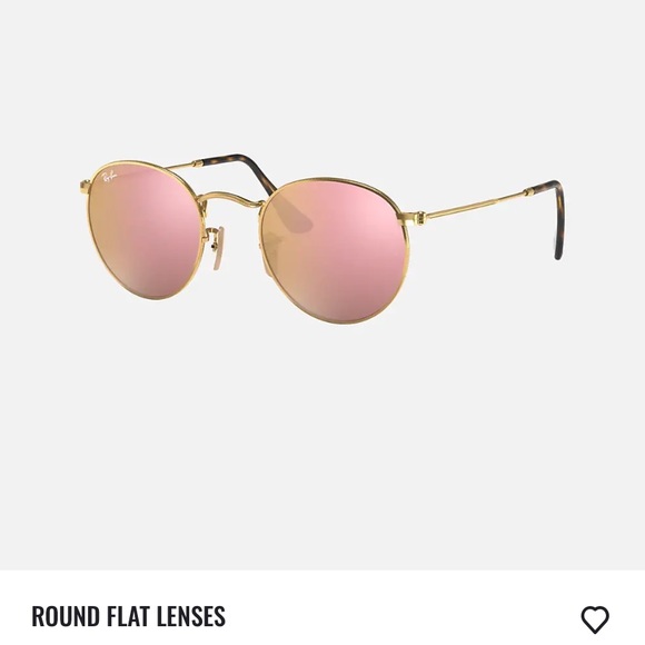 Pink round ray bans - Picture 2 of 5